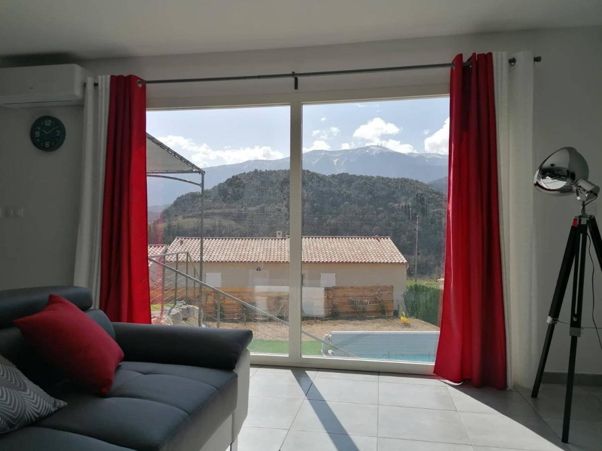 Les Villas Dorees - Villa Soleil Face Au Mont Ventoux Plaisians Dış mekan fotoğraf