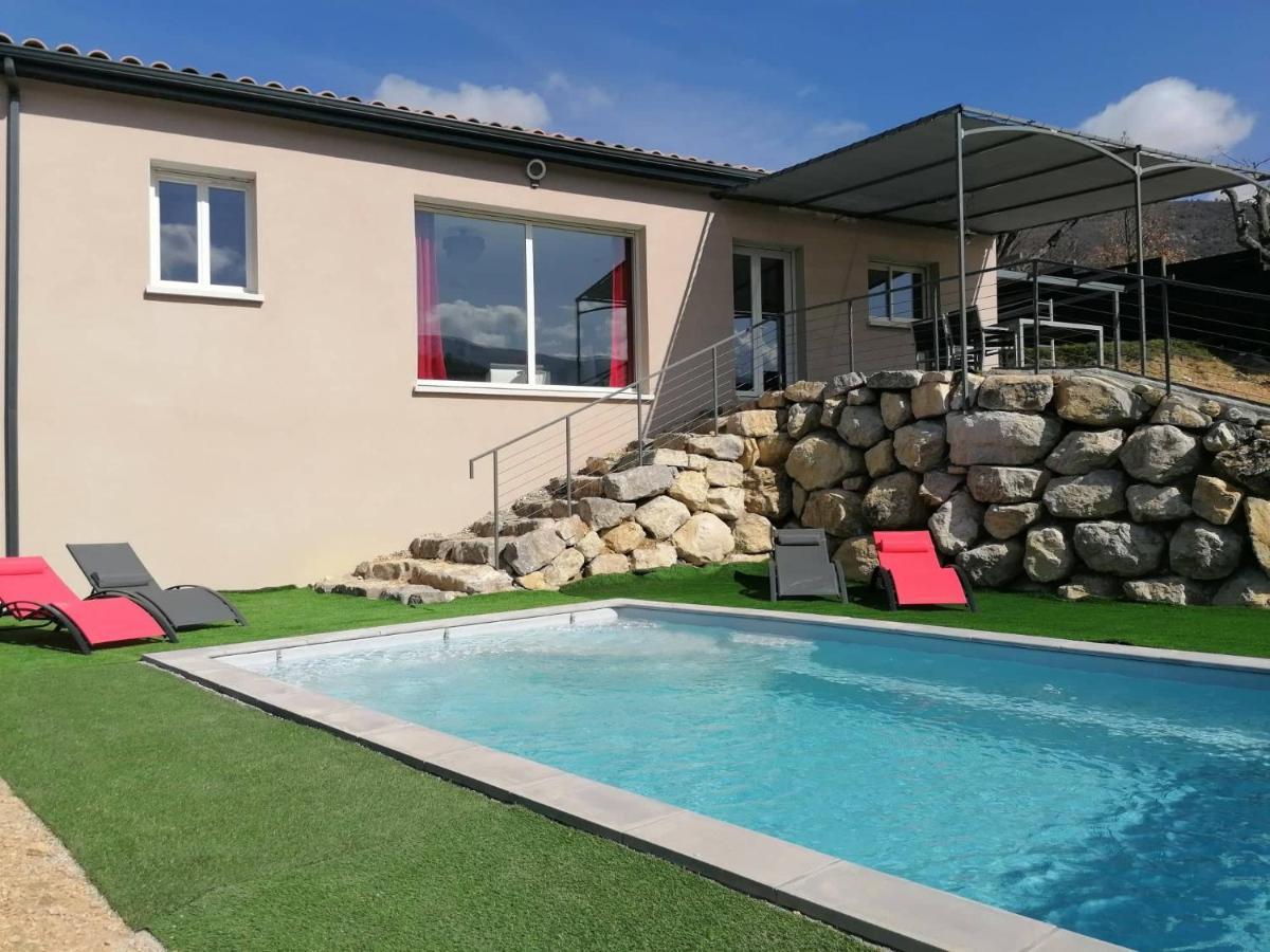 Les Villas Dorees - Villa Soleil Face Au Mont Ventoux Plaisians Dış mekan fotoğraf