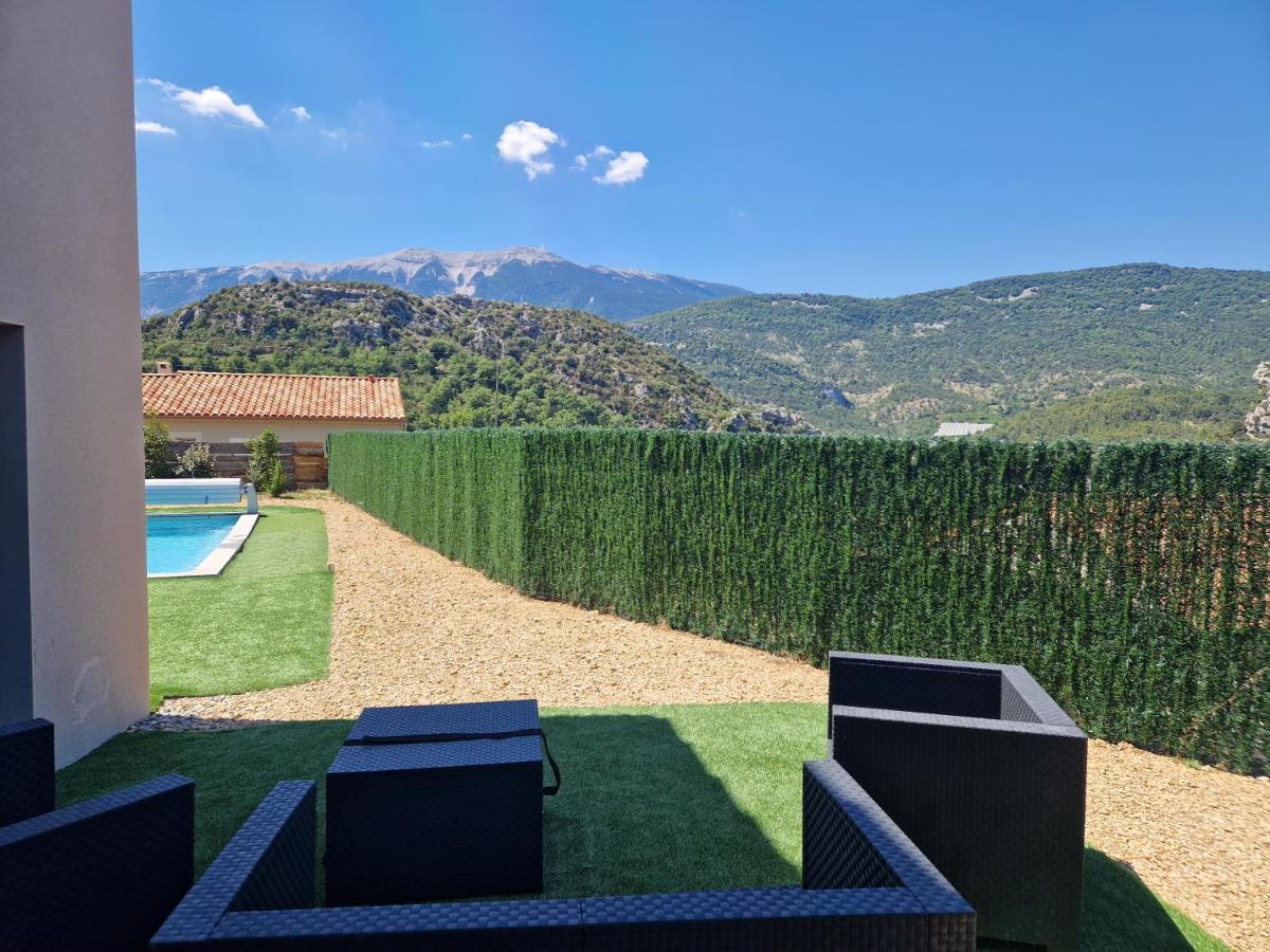 Les Villas Dorees - Villa Soleil Face Au Mont Ventoux Plaisians Dış mekan fotoğraf