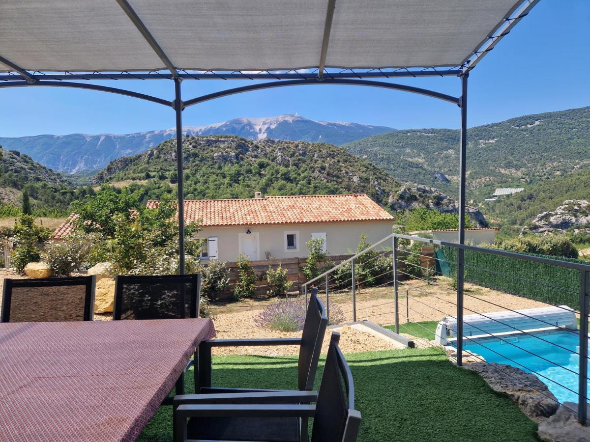 Les Villas Dorees - Villa Soleil Face Au Mont Ventoux Plaisians Dış mekan fotoğraf